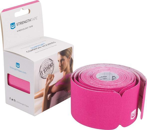 StrengthTape 5M Precut Roll, Pink