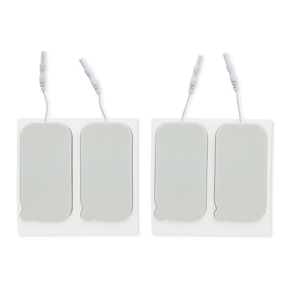 2" x 4" Rectangle Foam Electrodes - (4/pk)