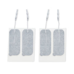 1.5" x 3.5" Rectangle Fabric Electrodes - (4/pk)