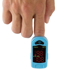 CAREX Finger Pulse Oximeter Oxygen Saturation Monitor