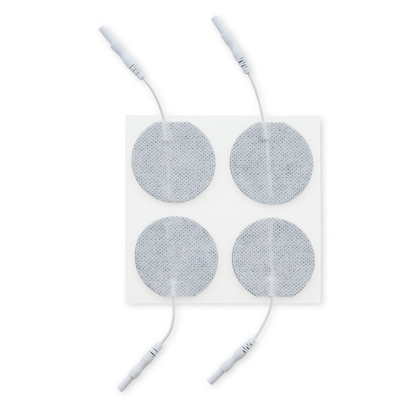 2" Round Fabric Electrodes - (4/pk)