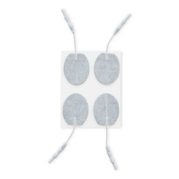 1.5" x 2.5" Oval Fabric Electrodes -(4/pk)
